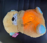 Teddy bear with light